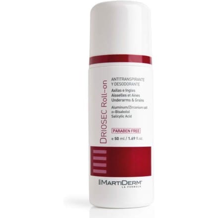 Martiderm Driosec Intensive Roll On 50ml white