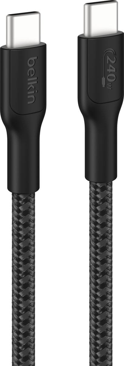 Belkin BOOST↑CHARGE Pro - USB-C naar USB-C Kabel - 3 Meter - 240W - Zwart