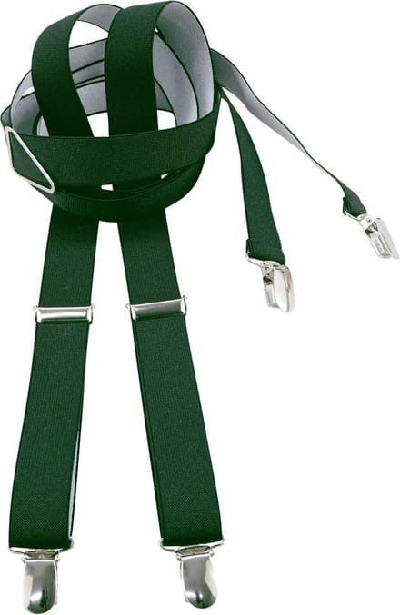 JB Collection - Bretels - bretels donkergroen smal - donkergroen
