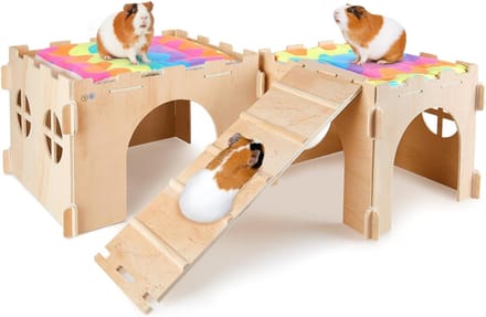 VLSelect® Caviakooi - Knaagdier - Dierenkooi - Knaagdierenhuis
