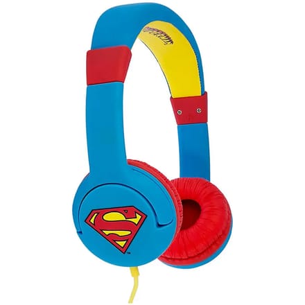 Superman - kinder koptelefoon - volumebegrenzing - verstelbaar - comfortabel