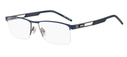Hugo HG 1389 Dark ruthenium blue 56/17/145 MAN Brilmonturen