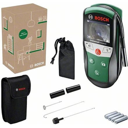Bosch UniversalInspect - Inspectiecamera - Inclusief haak, spiegel, magneet, 2 beugels en opbergetui