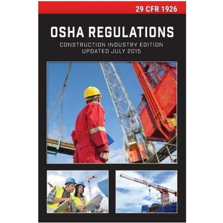 29 Cfr 1926 Osha Construction Industry Regulations