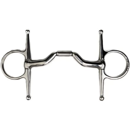 Naaldbit voor gebogen paarden Metalab Elite