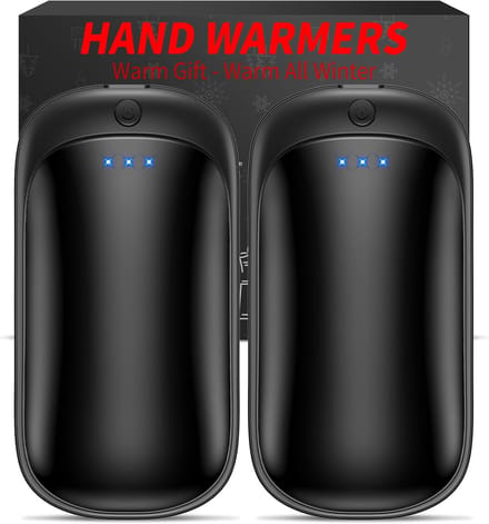 Oplaadbare Handwarmers 2-Pack – Elektrisch & Draagbaar, USB 2-in-1, Voor Binnen/Buiten