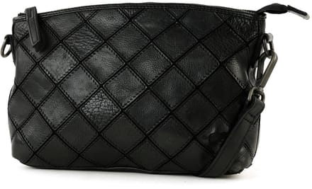 Bear Design Louise Leren Schoudertas - Crossbodytas - Zwart
