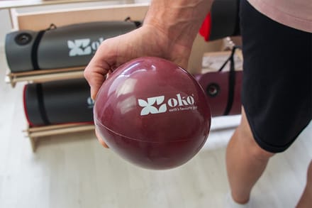 OKO verzwaarde PVC bal - Keuze uit verschillende gewichten