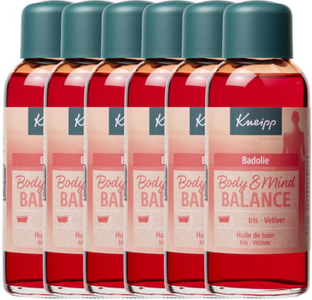 Kneipp - Badolie Body & Mind Balance - 6 x 100 ml - Voordeelverpakking