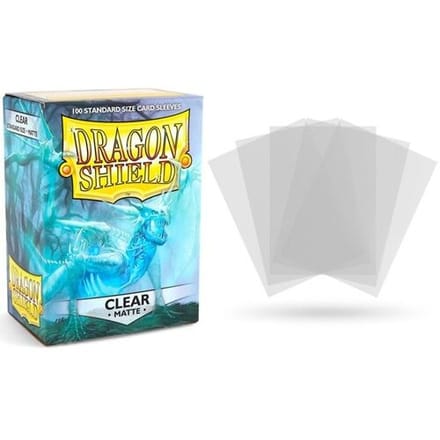 Dragon Sleeves Matte - 100 stuks - Clear