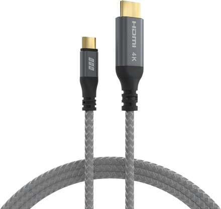 EFB Elektronik USB-HDMI-00001 video kabel adapter 1,8 m USB Type-C Zwart, Grijs