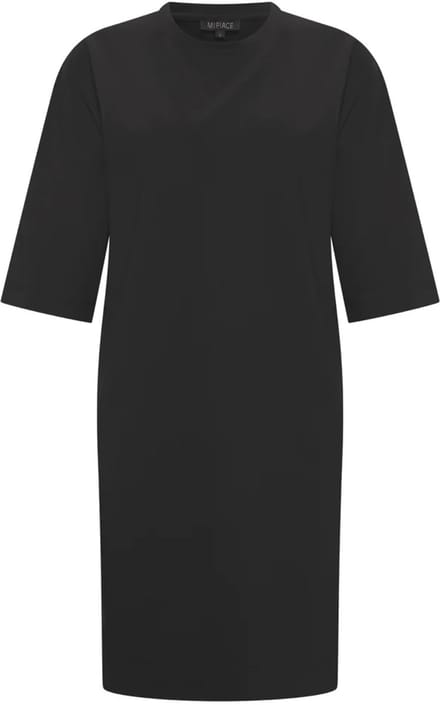 MI PIACE - Bonded Travel Jurk Midi 202682 Black - Maat : L
