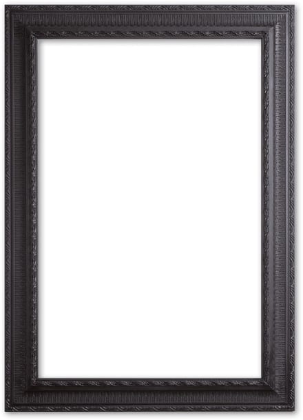 Barok Lijst 60x70 cm Zwart - Dakota