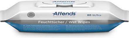 Attends Care Wet Wipes - 24 pakken van 80 doekjes