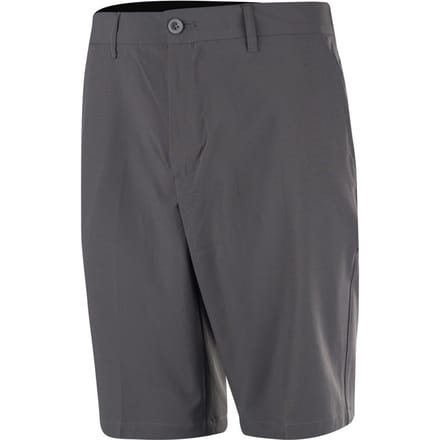 Island Green Heren Stretch Gripped Golf Shorts (Houtskool)