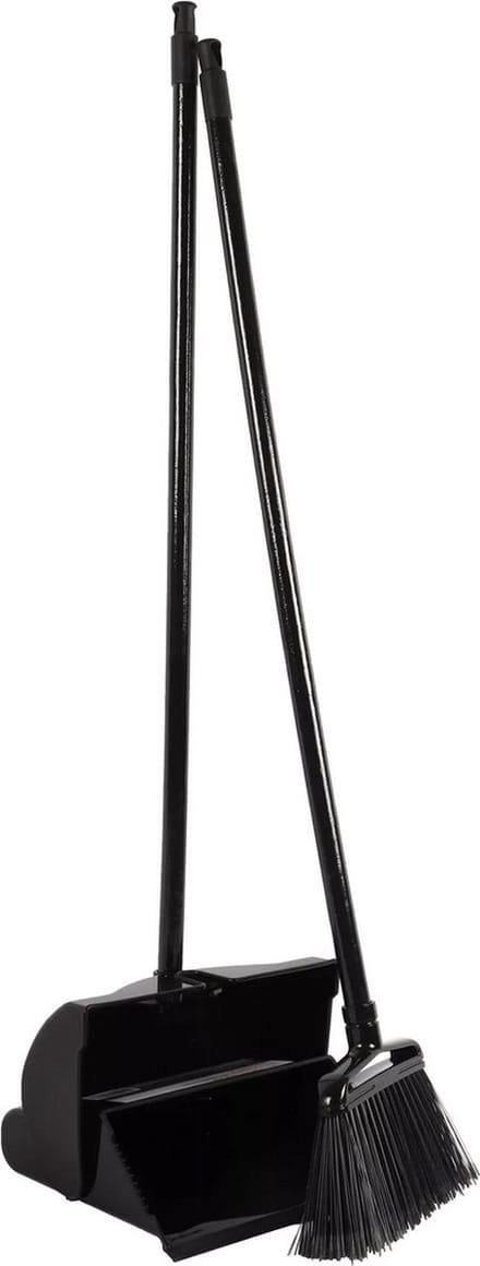 Talen Tools - Stoffer en blik - Met lange steel - Afsluitbaar - Kunststof
