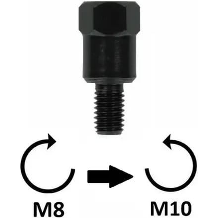 Motorspiegel adapter BCR M10x1,25 SX/M8x1,25 DX