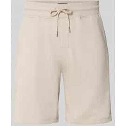 Sweatshorts met tunnelkoord van puur katoen