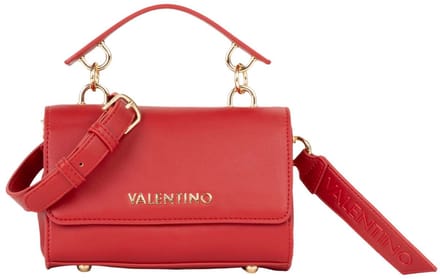 VALENTINO handtas schoudertas Hira Satchel Bag Rubino donkerrood