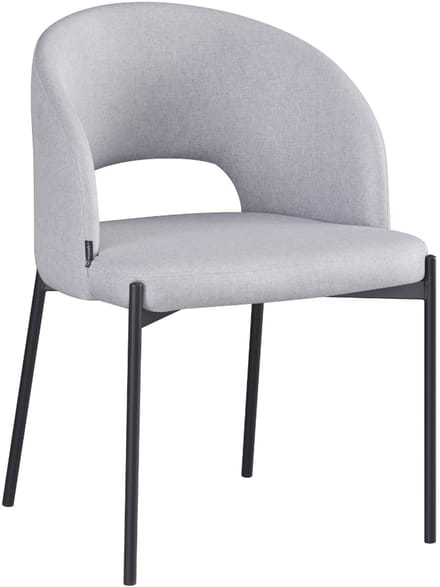 ExitoDesign SIENA - Eetkamerstoel - Grijs - Metalen Frame