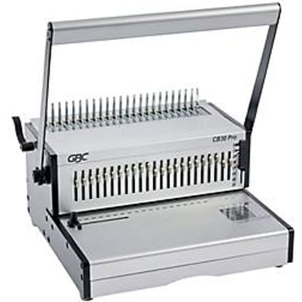 GBC CombBind CB30 Pro - Inbindmachine, 500 vel, perforeercapaciteit 30 vel, A4, rug 51 mm, afvalbak