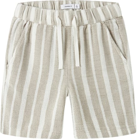 NAME IT - NKMFOKO NREG SHORTS - Jongens - Bermuda shorts - beige - maat 158