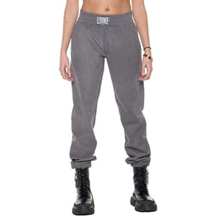 Trainingsbroek Leone 1947 Woman Sweatpants Courduroy Pearl