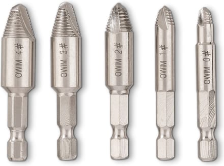 PARKSIDE HSS Schroefverwijderaars Set (5 stuks)