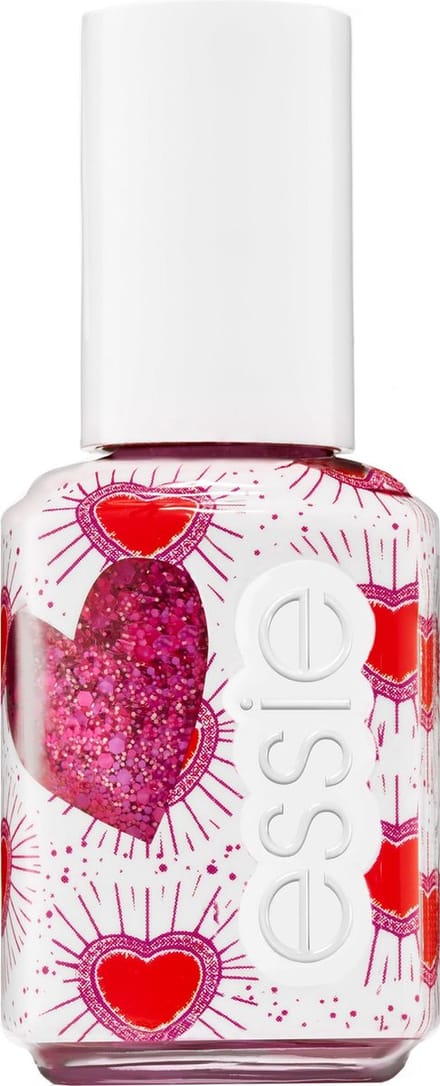 essie® - original - 602 sparkles between us - roze - glitter nagellak - 13,5 ml