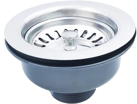 Qrity Afvoerfitting RVS zonder Overvolle Mand - Ø 114 mm - Modern Design