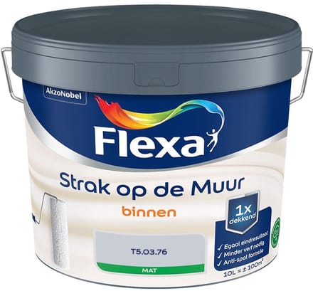 Flexa - Strak Op De Muur Binnen Mat - T5.03.76 - Mengverf - 10 L
