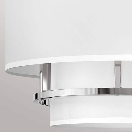 Hinkley LED Hanglamp Graham | 3X E14 Max 40W | Dimbaar | Polished Nickel
