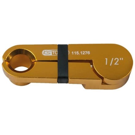 KS Tools 115.1276 Scharen-ontgrendeling, aluminium geel, 1/2