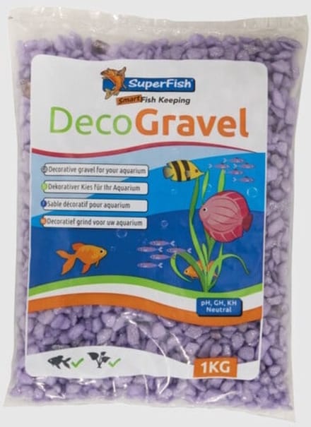 SuperFish Deco Grind Glamour Lila 1KG