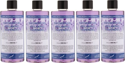 Douchegel Relaxing Lavendel 500 ml - set van 5 stuks - Showergel
