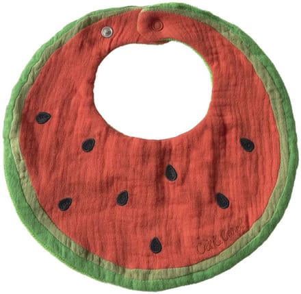 Oli & Carol Slabbetje - Wally The Watermelon - Groen/Rood