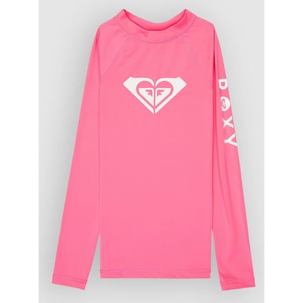 Roxy Ergwr03490 Whole Hearted Rash Guard Met Lange Mouwen Roze 12 Years Meisje