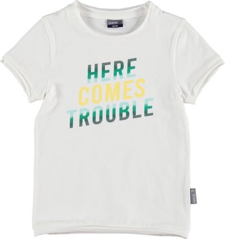 Vinrose t-shirt maat 98/104 bright white