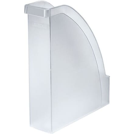 Leitz 24760003 Duurzame Tijdschriftenhouder - Polystyreen - Transparant- 1 Stuk