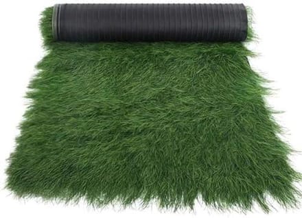 Kunstrietgras Rol - Synthetisch Dak - Tuindecoratie - Waterdicht Vuurvast - 1 Meter Breed - Groen