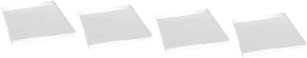 Acryl Kubus Houder - Sieraden Display - Vitrine Presentatie - Stapelbaar Ontwerp - 4 Delig - Transparant