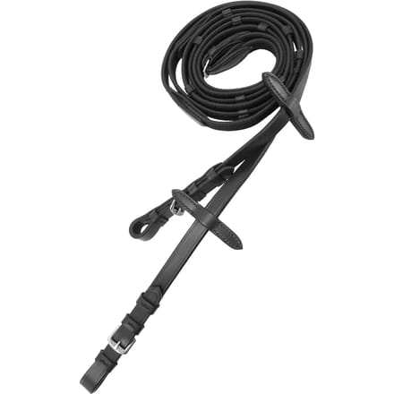 Teugels voor paarden Kieffer Belinda Ergon.Line web reins with chrome buckles