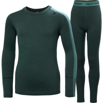 Helly Hansen Lifa Merino Midweight, set, junior, groen