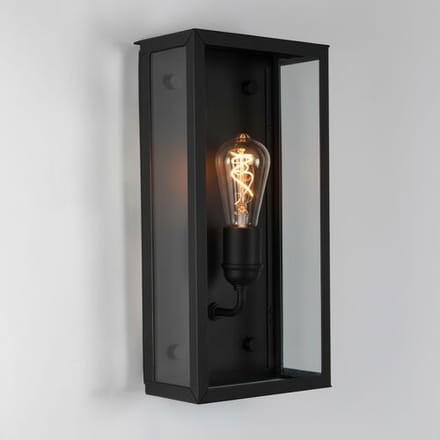 KS Verlichting Muurlamp Biarritz Antiek Zwart