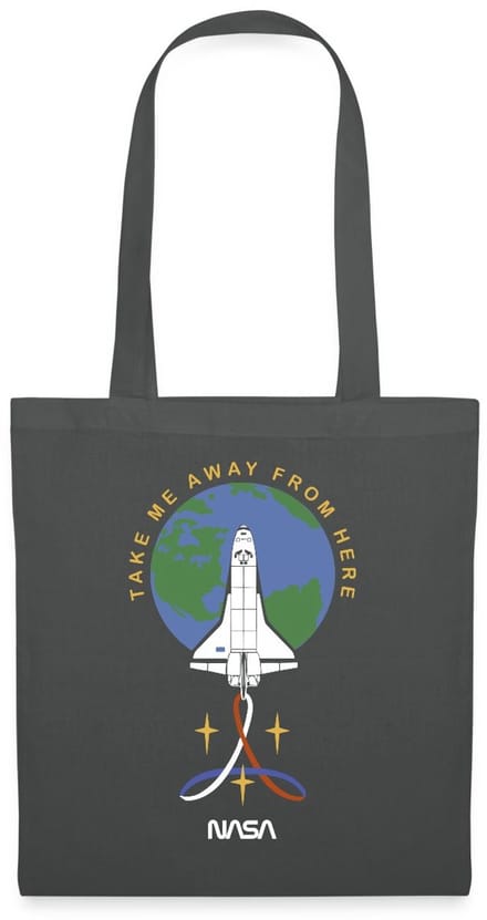 NASA Take Me Away From Here Tas Van Stof Schoudertas