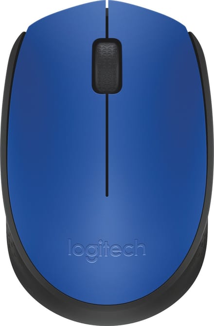Logitech M171 - Draadloze Muis - Geschikt voor PC/Mac - Inclusief USB Mini Receiver - Blauw