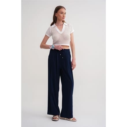Basis Wijde Pantalon