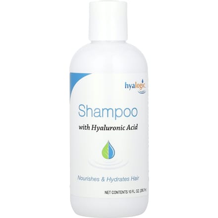 Hyalogic, shampoo, met hyaluronzuur, 10 fl oz (295,7 ml) white