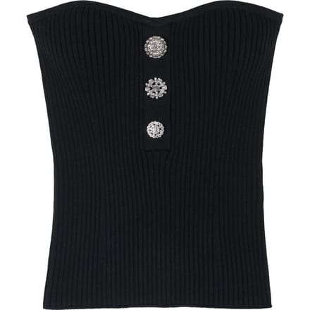 BA&SH Bustier Drako Noir Taglia: M | Canottiere Outlet | Donna