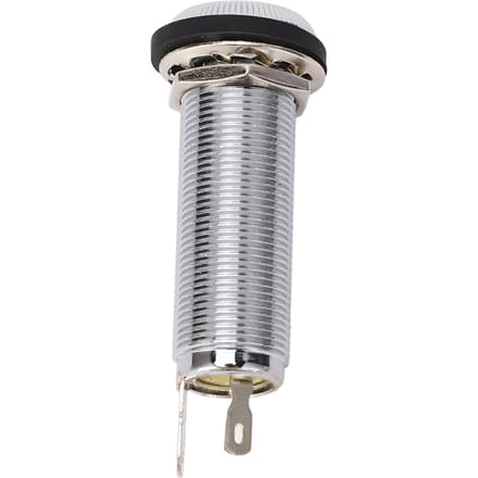 Gitaar Bas Barrel Jack Socket 6.35mm Messing Mono Cilinder Input Output 3 Pins Elektrische Gitaar Onderdelen gray